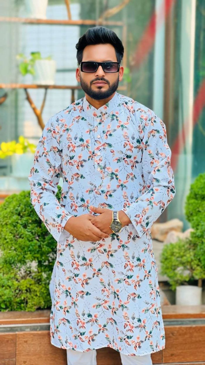  Digital Print Panjabi – Trendy Look with a Modern Touch!