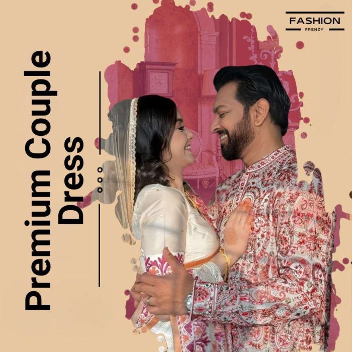 Tahsan Roza Viral Special Premium Couple Dress - Image 3