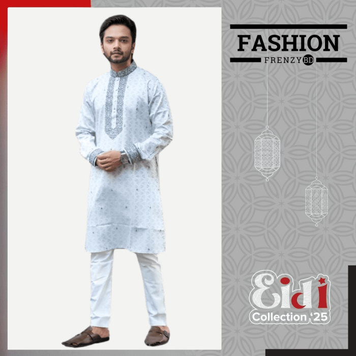 Luxury Embroidered Panjabi (V1) – Stay Stylish in Every Occasion! - Image 6