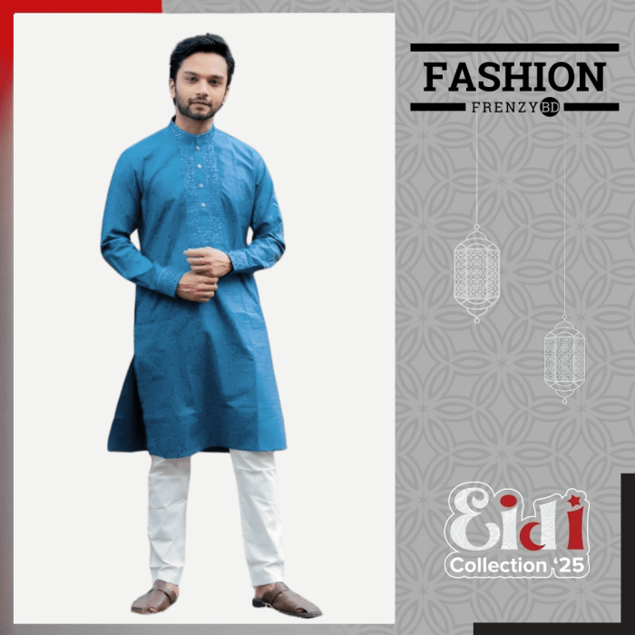 Luxury Embroidered Panjabi (V1) – Stay Stylish in Every Occasion! - Image 7