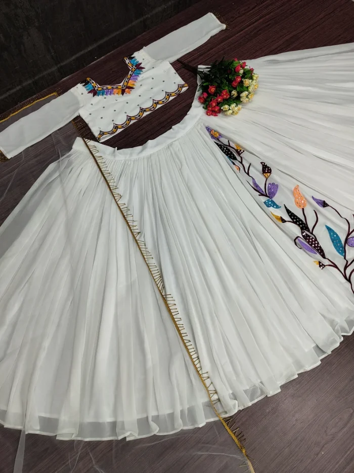 Indian Designer Party Wear Lehenga Choli With Dupatta LA201 - Image 3