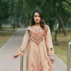 Kurti Embroidery - 2681