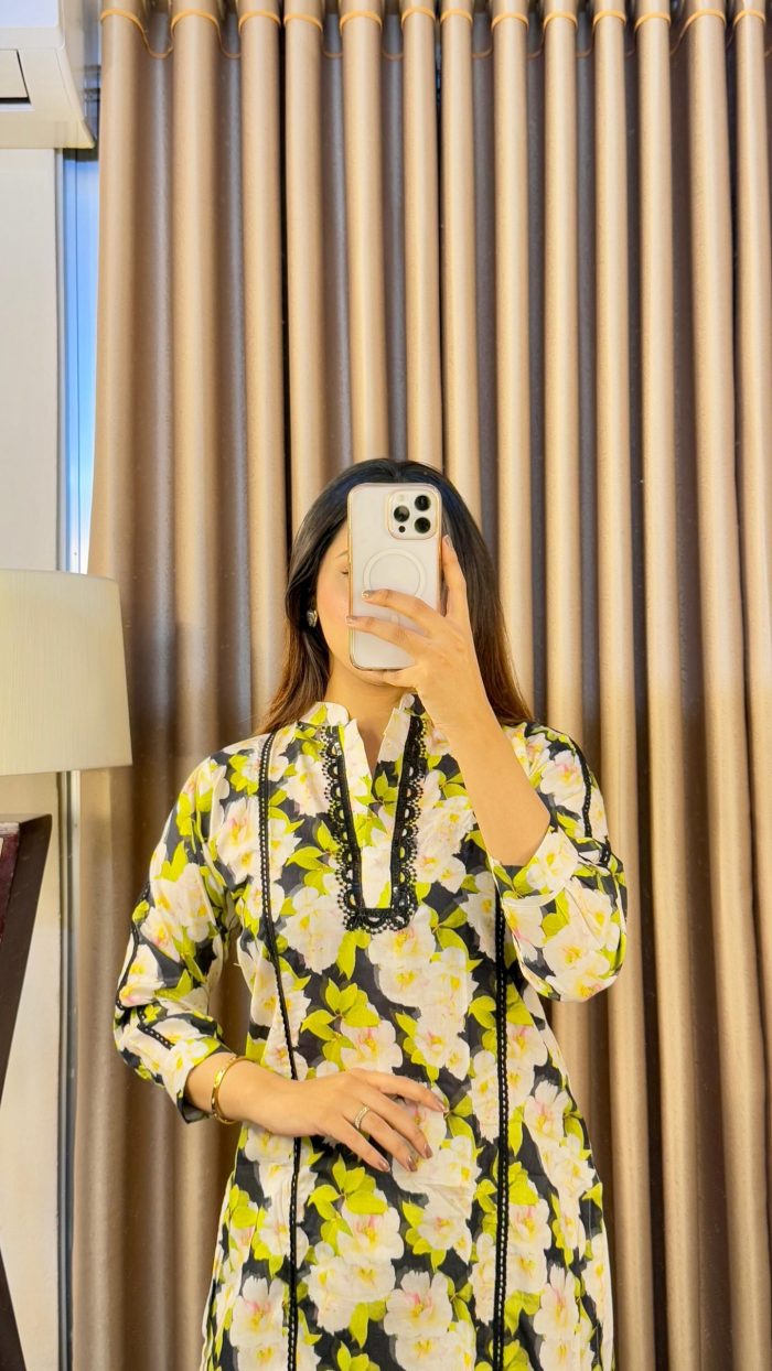 Pakistani Digital Print One Piece