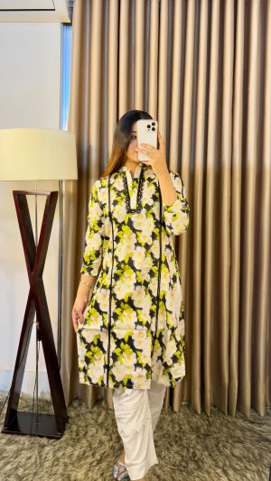 Pakistani Digital Print One Piece