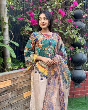Digital Print Three Piece Set