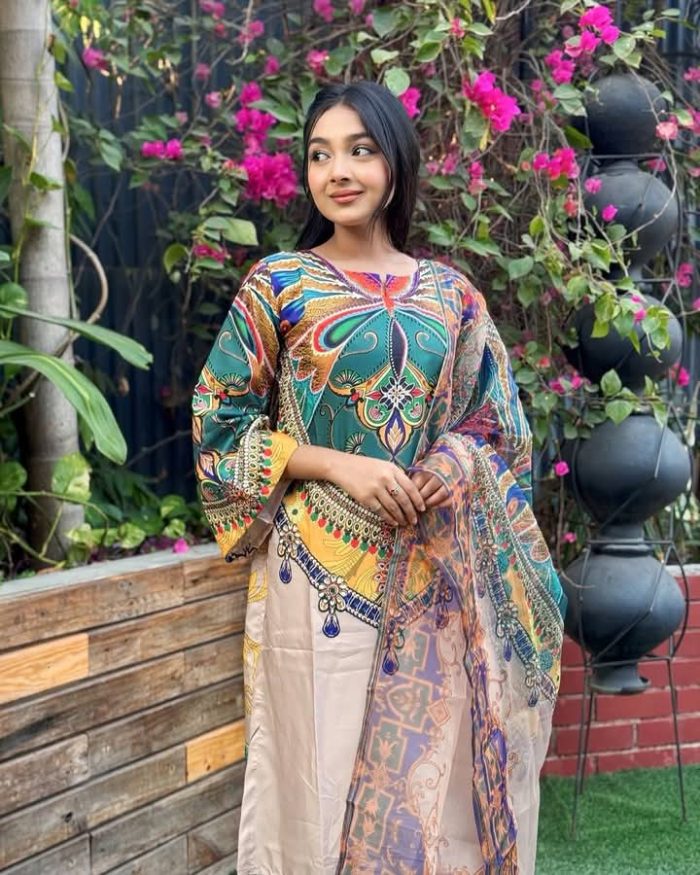 Digital Print Three Piece Set