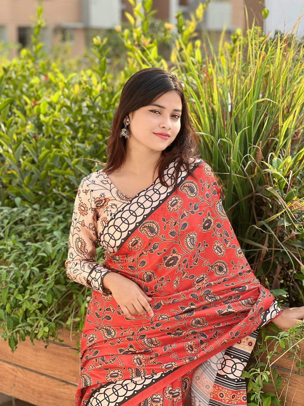 Viral Orpita Silk Sharee with Blouse Piece
