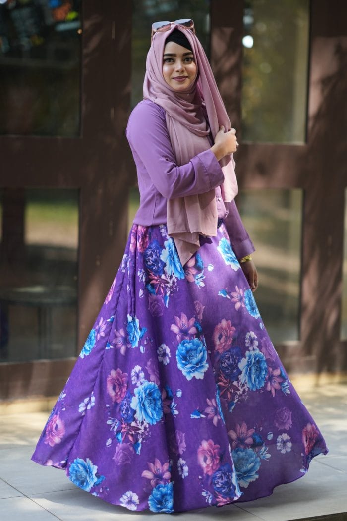 Skirt and Top Two-Piece Set