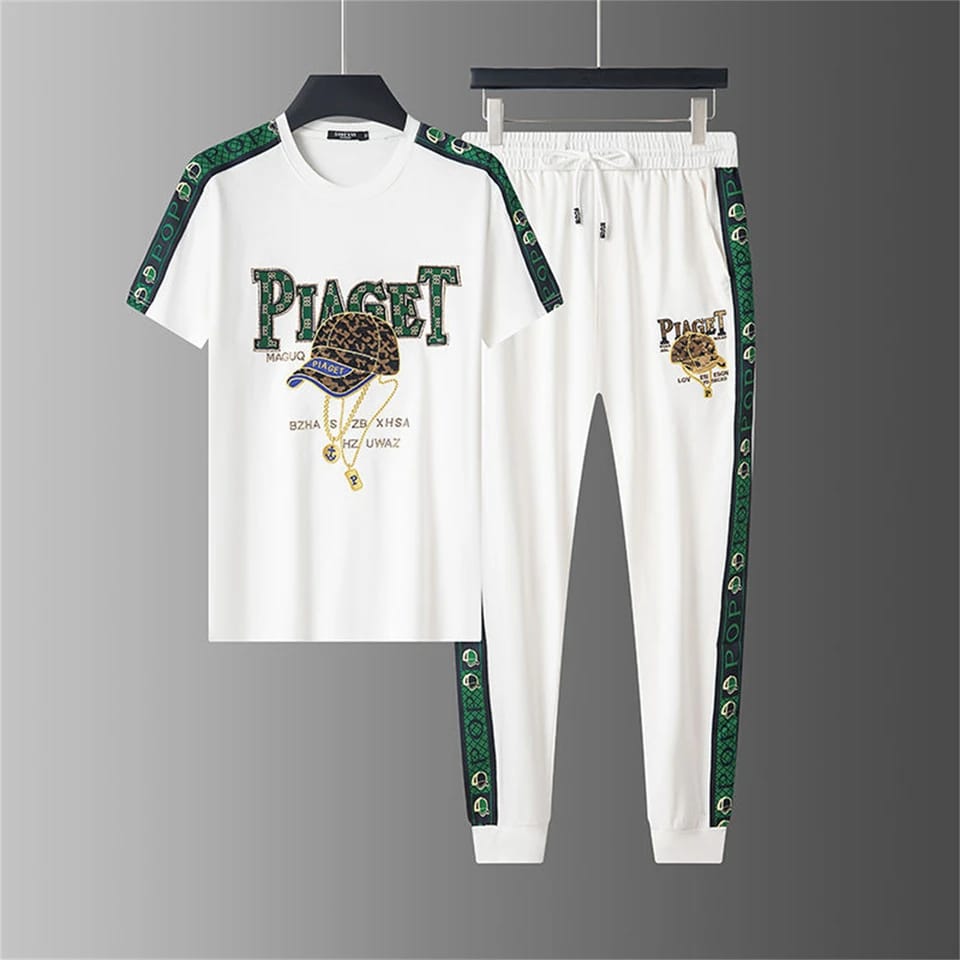 Stylish Combo Set: Half T-Shirt & 3/4 Pants for Men SBR18773