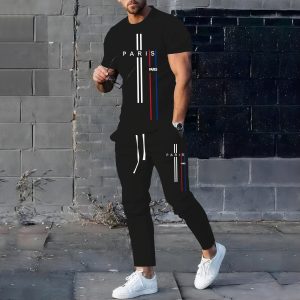 Mas T-Shirt & Full Pant Set for Men
