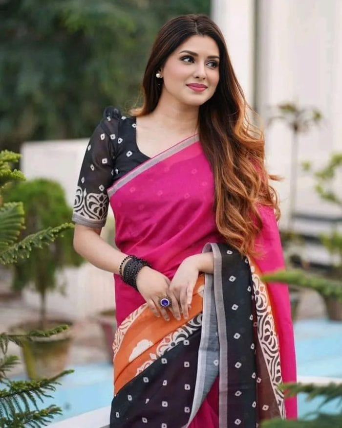 Chanduri Silk Sharee