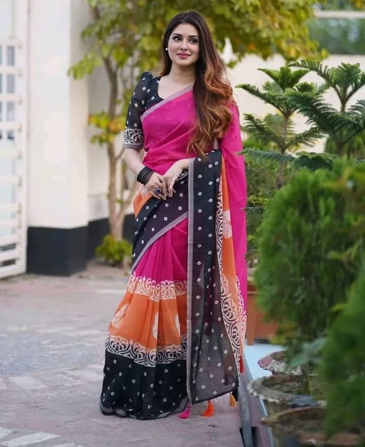 Chanduri Silk Sharee