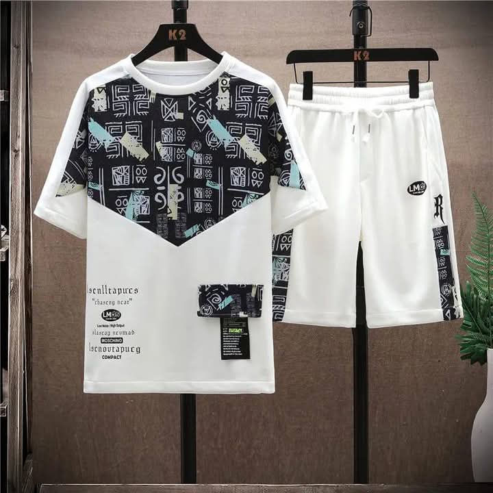 Trendy Mash T-Shirt Trouser Combo