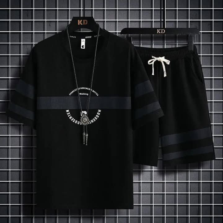 Trendy Mash T-Shirt Trouser Combo