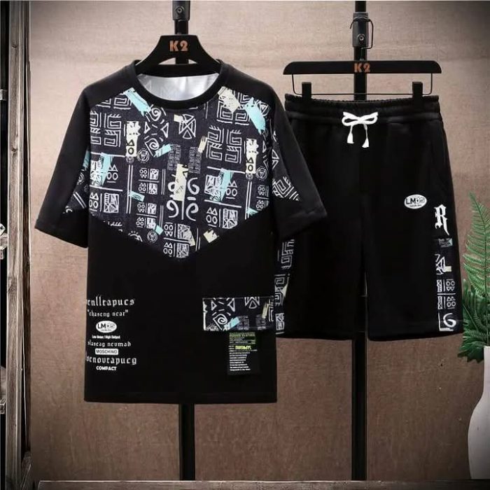 Trendy Mash T-Shirt Trouser Combo